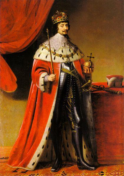 Gerard van Honthorst Portrait of Frederick V, Elector Palatine (1596-1632), as King of Bohemia oil painting image